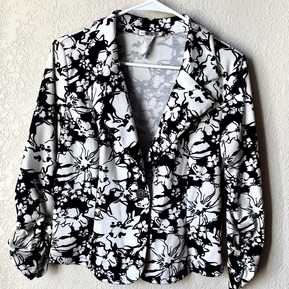 Floral Blazer